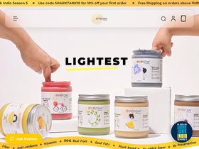 everaw.in homepage screenshot