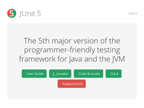 'junit.org' screenshot