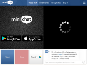 'minichat.com' screenshot
