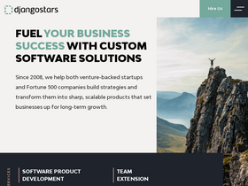'djangostars.com' screenshot