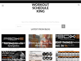 workoutscheduleking.com