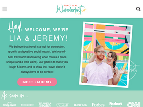 'practicalwanderlust.com' screenshot