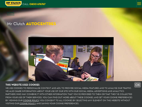 'mrclutch.com' screenshot