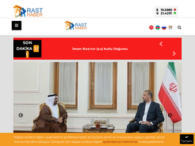 'rasthaber.com' screenshot