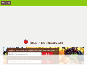 'hofladen-bauernladen.info' screenshot