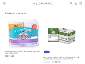 442lorimar.com homepage screenshot