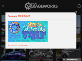 'scgarageworks.com' screenshot