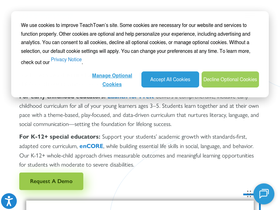 'teachtown.com' screenshot