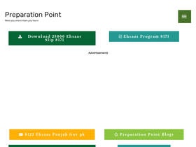 'preparationpoint.info' screenshot