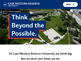 'cwru.edu' screenshot