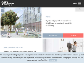 'vishopper.com' screenshot