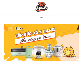 'bepmina.vn' screenshot