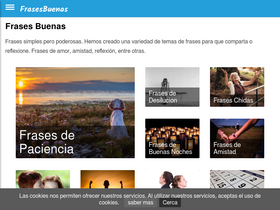 'frasesbuenas.net' screenshot