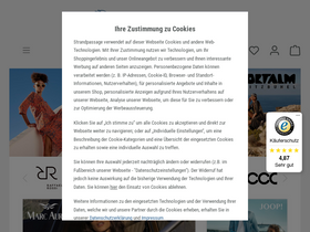 'strandpassage.de' screenshot