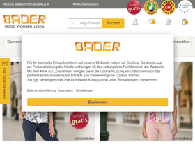 'bader.de' screenshot
