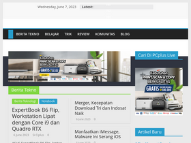 'pcplus.co.id' screenshot