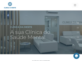 'clinicadamente.com' screenshot