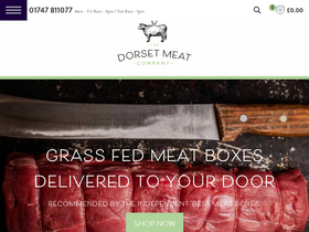 'thedorsetmeatcompany.co.uk' screenshot