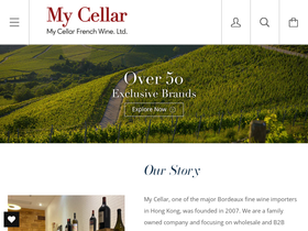 mycellarhk.com homepage screenshot