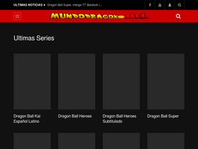 'mundodragonball.com' screenshot
