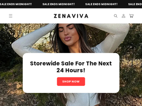 Zenaviva website screenshot