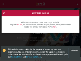 'bpi-aia.com.ph' screenshot