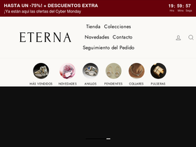 Eternabrand homepage screenshot