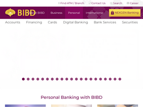 'bibd.com.bn' screenshot