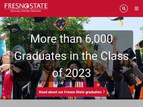 'fresnostate.edu' screenshot