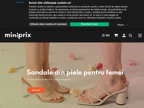 'miniprix.ro' screenshot