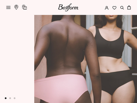 'bestform-lingerie.fr' screenshot