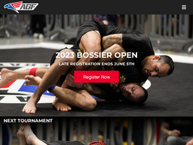 'americangrapplingfederation.com' screenshot