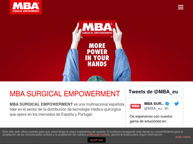 'mba.eu' screenshot