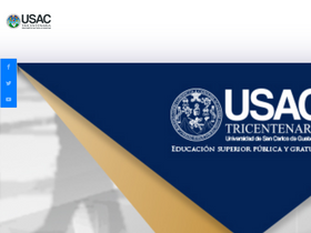 'usac.edu.gt' screenshot