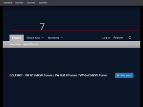 'golfmk7.com' screenshot