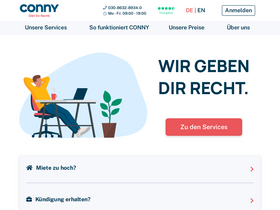 'conny.de' screenshot