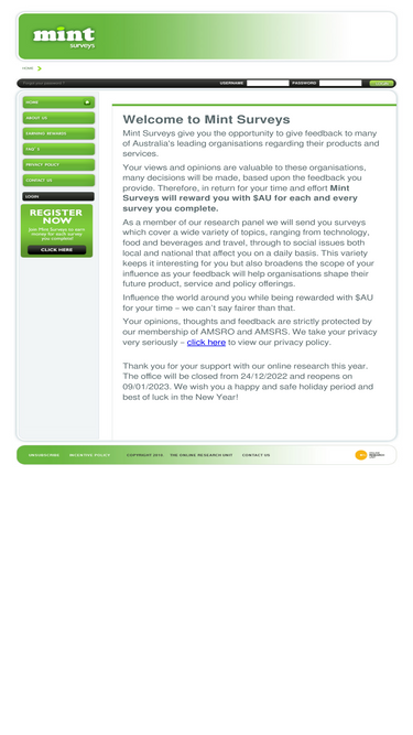 mintsurveys.com.au