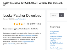 Lucky Patcher 2020 Apk