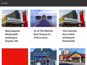 'mcdonaldsfaq.com' screenshot