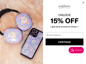 'wildflowercases.com' screenshot