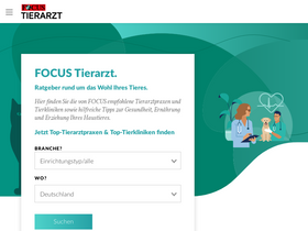 'focus-tierarzt.de' screenshot