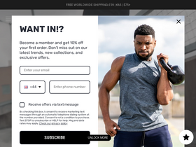 Machinefitness homepage screenshot