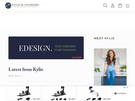 'kylieminteriors.ca' screenshot