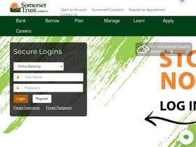 'somersettrust.com' screenshot