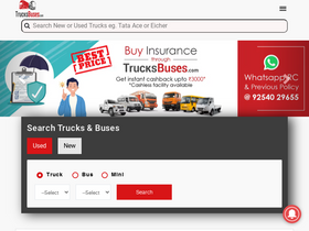 'trucksbuses.com' screenshot