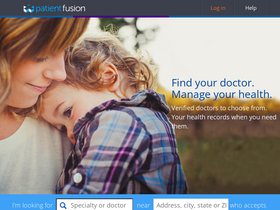 'patientfusion.com' screenshot