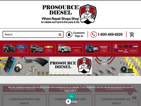 'prosourcediesel.com' screenshot