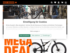 'biker-boarder.de' screenshot
