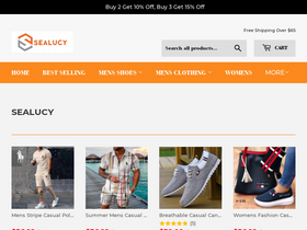 'sealucy.com' screenshot