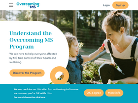 'overcomingms.org' screenshot